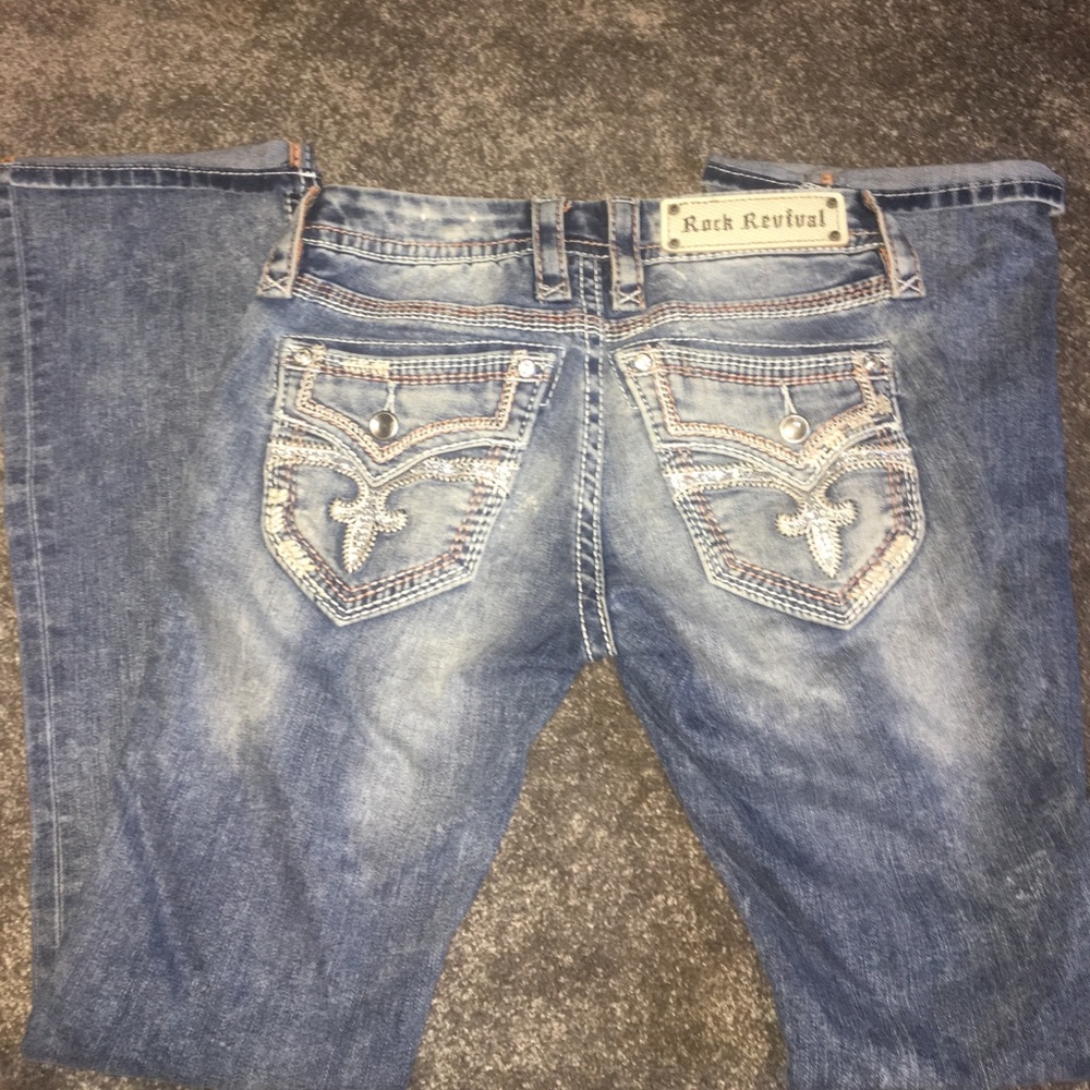 Women’s rock revival jeans